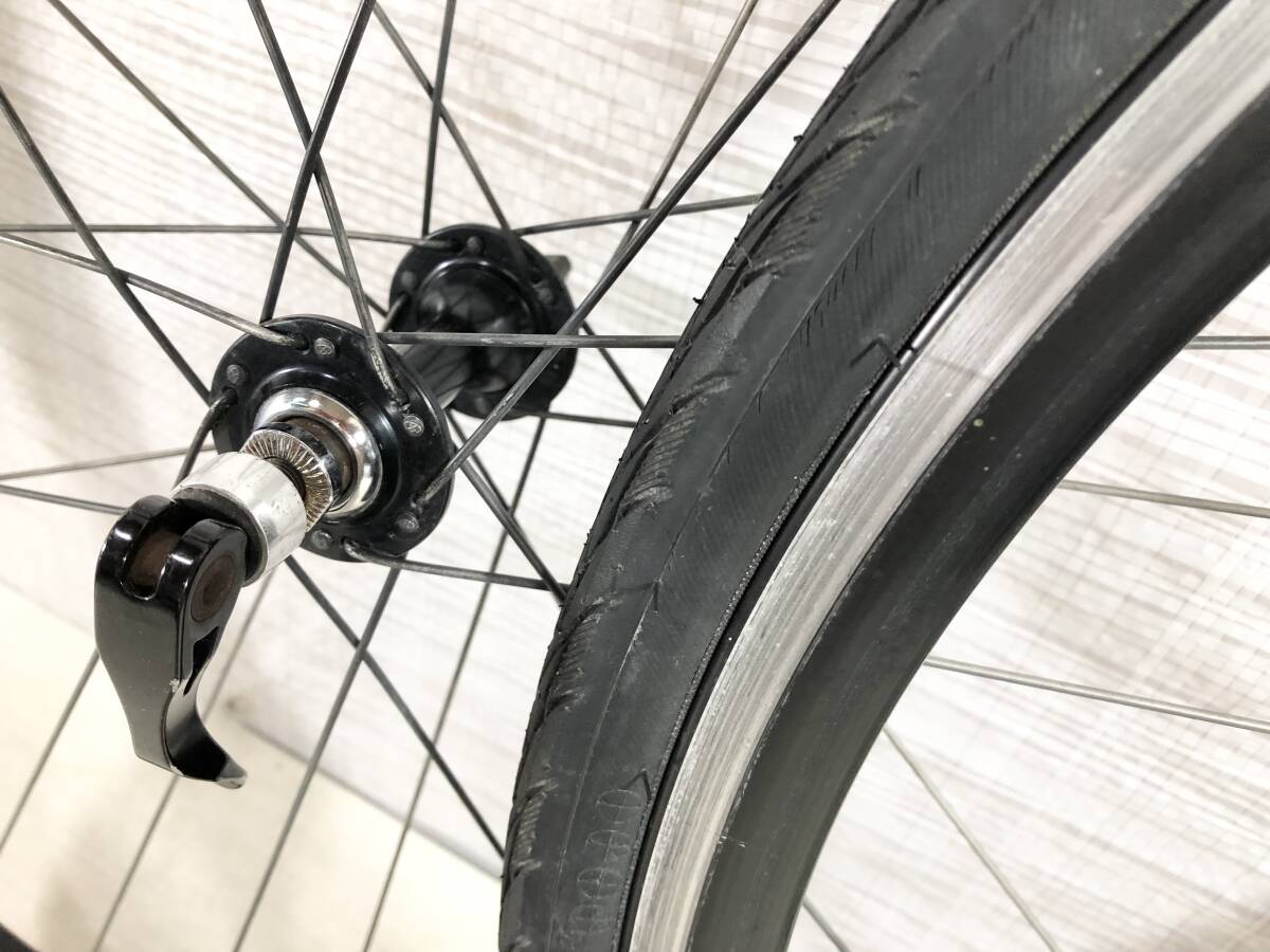 ジャイアントエスケープ 700c 8速スプロケット タイヤ付き