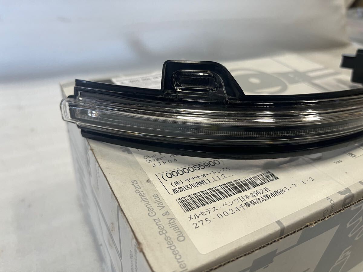  Mercedes Benz right door mirror winker LED lamp C180 C Class S206 5AA-206241C genuine products number 099 906 38 03 used 