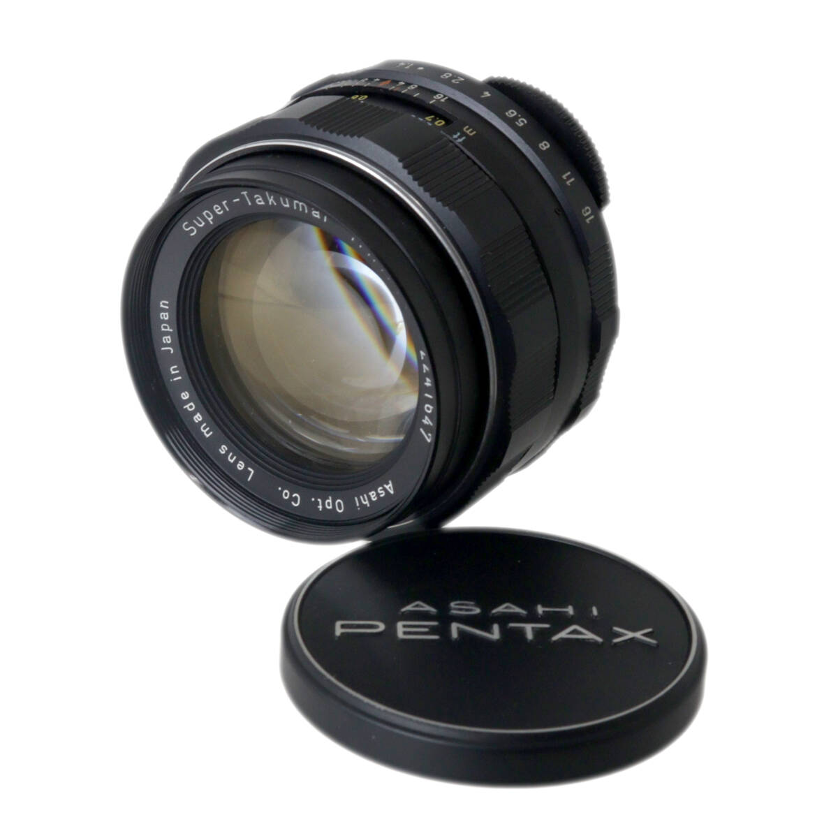 PENTAX ペンタックス Super-Takumar 50mm F1.4 前キャップ 単焦点 絞り羽6枚