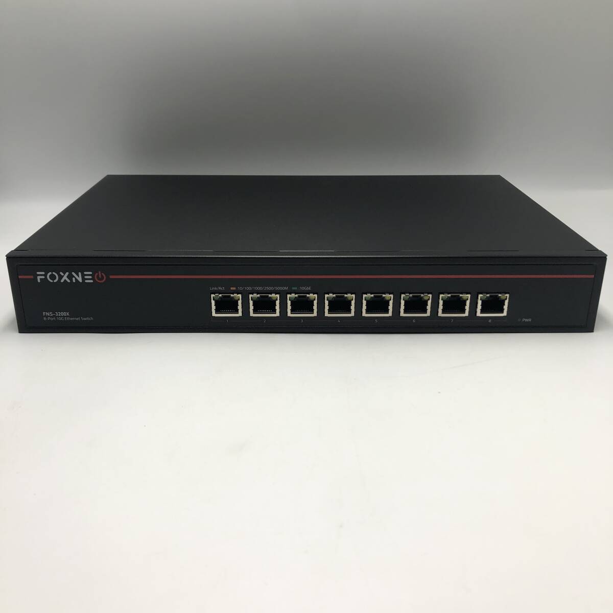 未検品】FOXNEO 10gbps スイッチングハブ 8ポート /Y23412-J1 未検品】FOXNEO 10gbps スイッチングハブ 8ポート /Y23412-J1