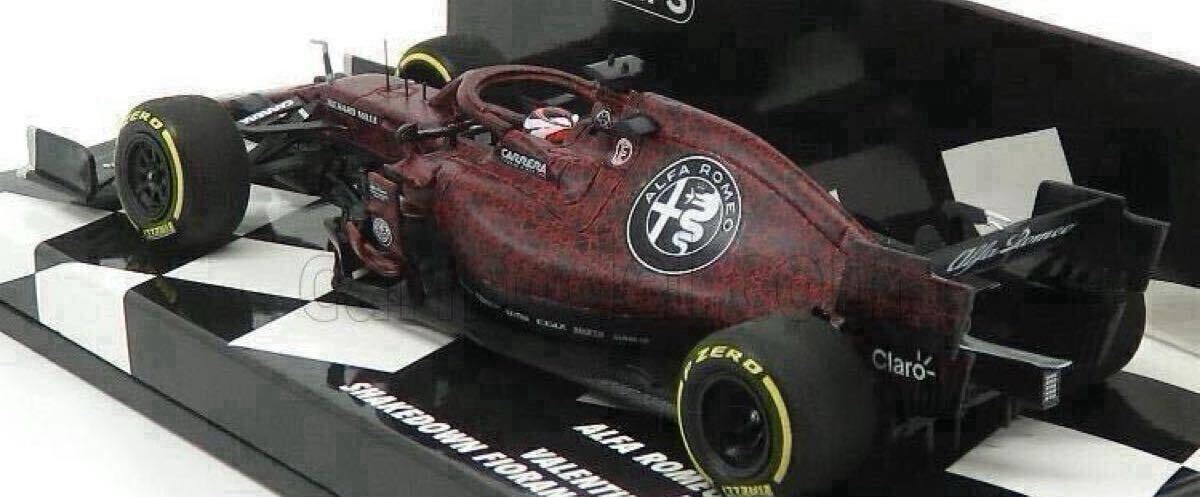◆未開封品！新品！1/43 アルファロメオ レーシングC38 バレンタインDay LIVERY フィオラーノサーキット シェイクダウン K.ライコネン