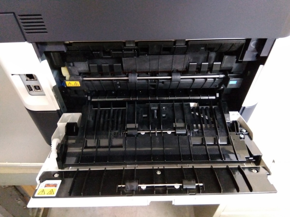 9011★ 外観美品 KYOCERA A4 モノクロレーザープリンター LS-4200DN 通電確認(rèn)のみ ジャンク品