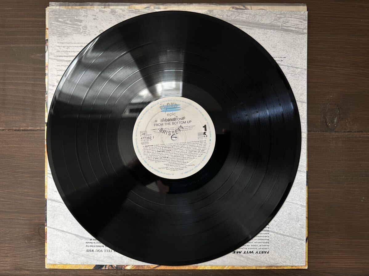BROWNSTONE / FROM THE BOTTOM UP レコード LP オリジナル盤