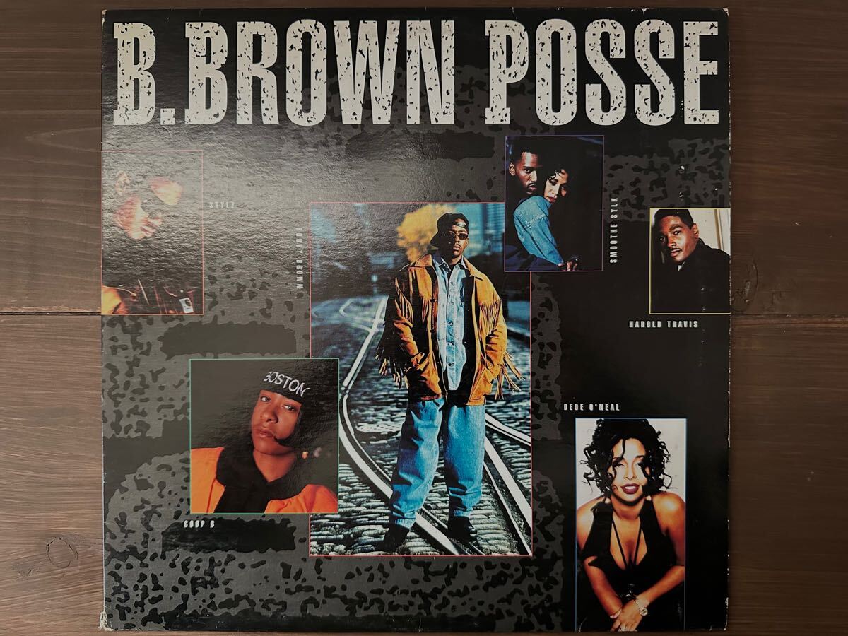 B.BROWN POSSE / B.BROWN POSSE レコード LP オリジナル盤 NEW JACK SWING
