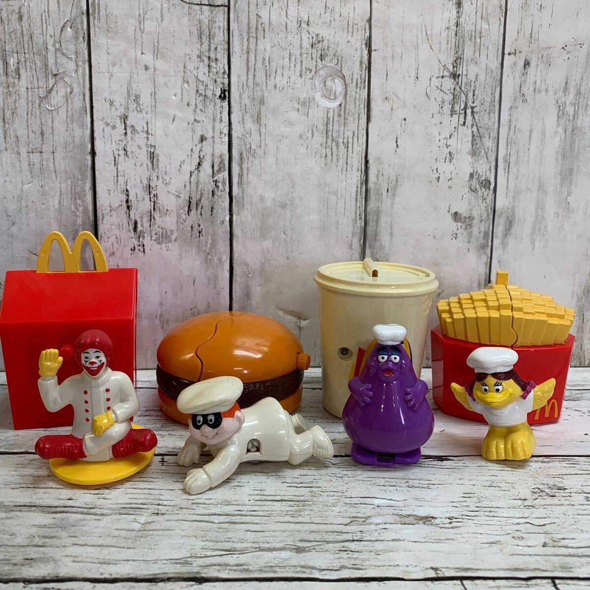 長期保管品】マクドナルド マックシェフ 全4種 コンプセット 長期保管品】マクドナルド マックシェフ 全4種 コンプセット