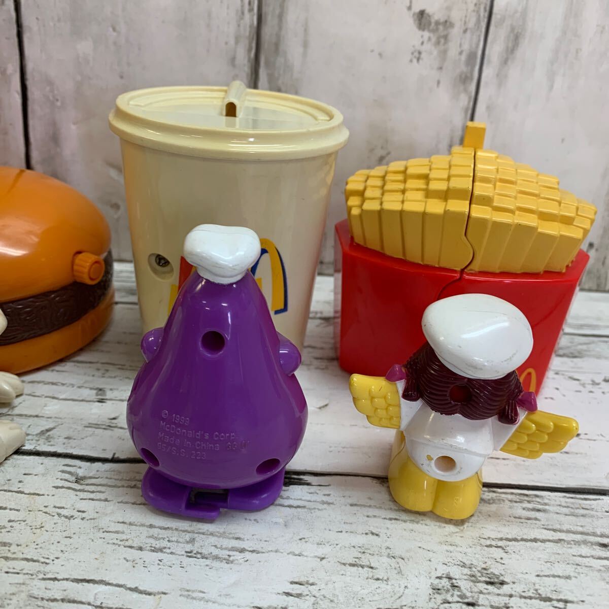 長期保管品】マクドナルド マックシェフ 全4種 コンプセット 長期保管品】マクドナルド マックシェフ 全4種 コンプセット