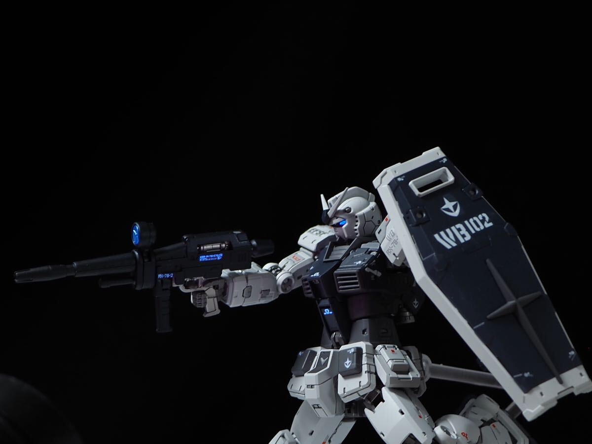 ヘッドパーツ改修 RG ガンダム 2.0 ガンプラ 全塗装 完成品