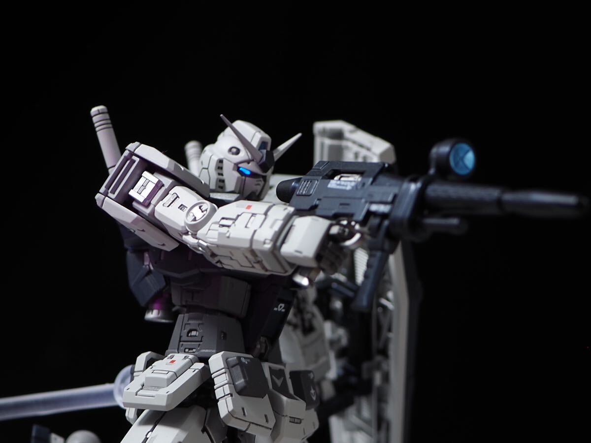 ヘッドパーツ改修　RG ガンダム　2.0 ガンプラ　全塗装　完成品 ヘッドパーツ改修 RG ガンダム 2.0 ガンプラ 全塗装 完成品