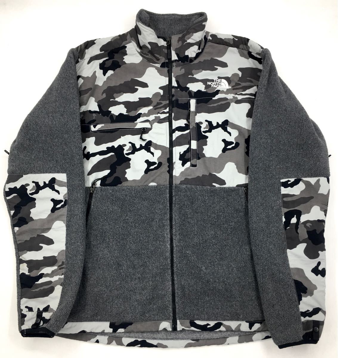 THE NORTH FACE ノースフェイス デナリジャケット フリースジャケット カモフラ 迷彩 POLARTEC 日本未発売 海外モデル メキシコ製