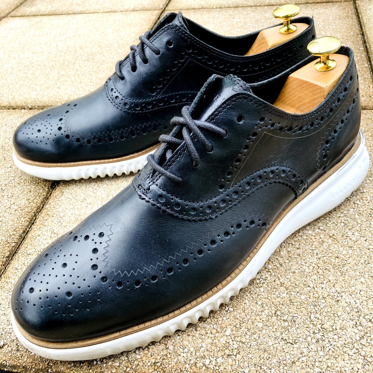 ☆即決☆ コールハーン COLEHAAN 8.5M 26cm スニーカー レザー ☆即決☆ コールハーン COLEHAAN 8.5M 26cm スニーカー レザー