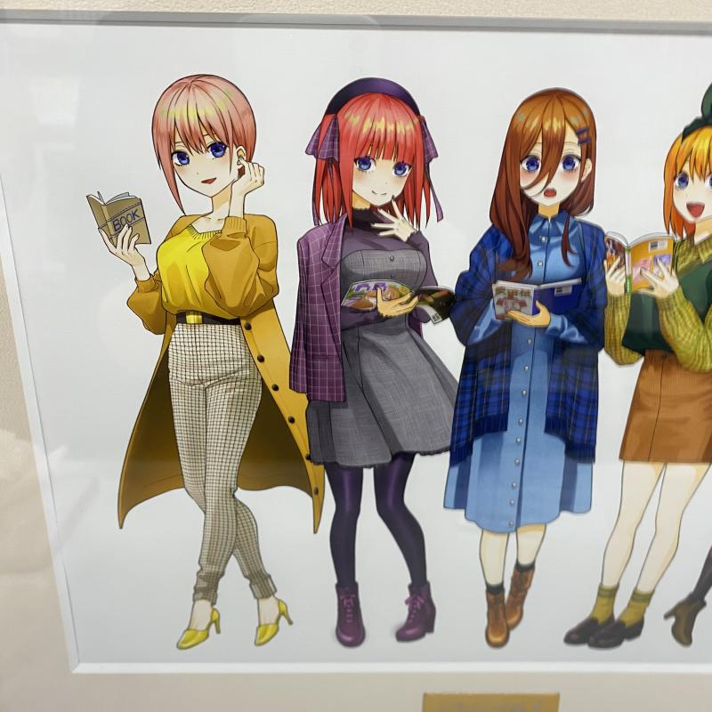 五等分の花嫁∬（読書）複製原画 集合1