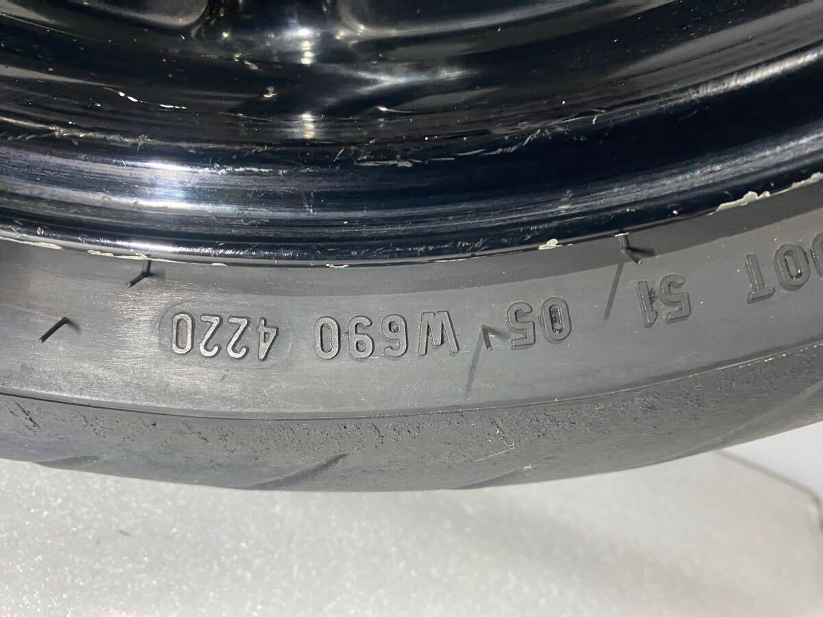  used 16×3.5J CBR900RR front wheel Honda original used SC28 painting peeling equipped bend less 