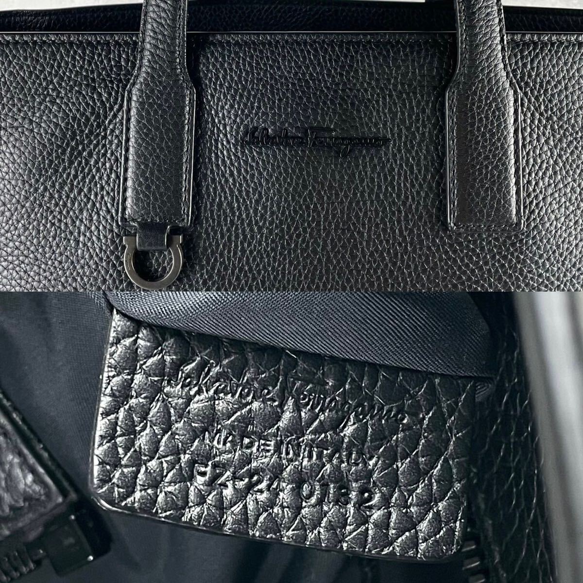 未使用級 現行】Salvatore Ferragamo フェラガモ メンズ トート 未使用級 現行】Salvatore Ferragamo フェラガモ メンズ トート