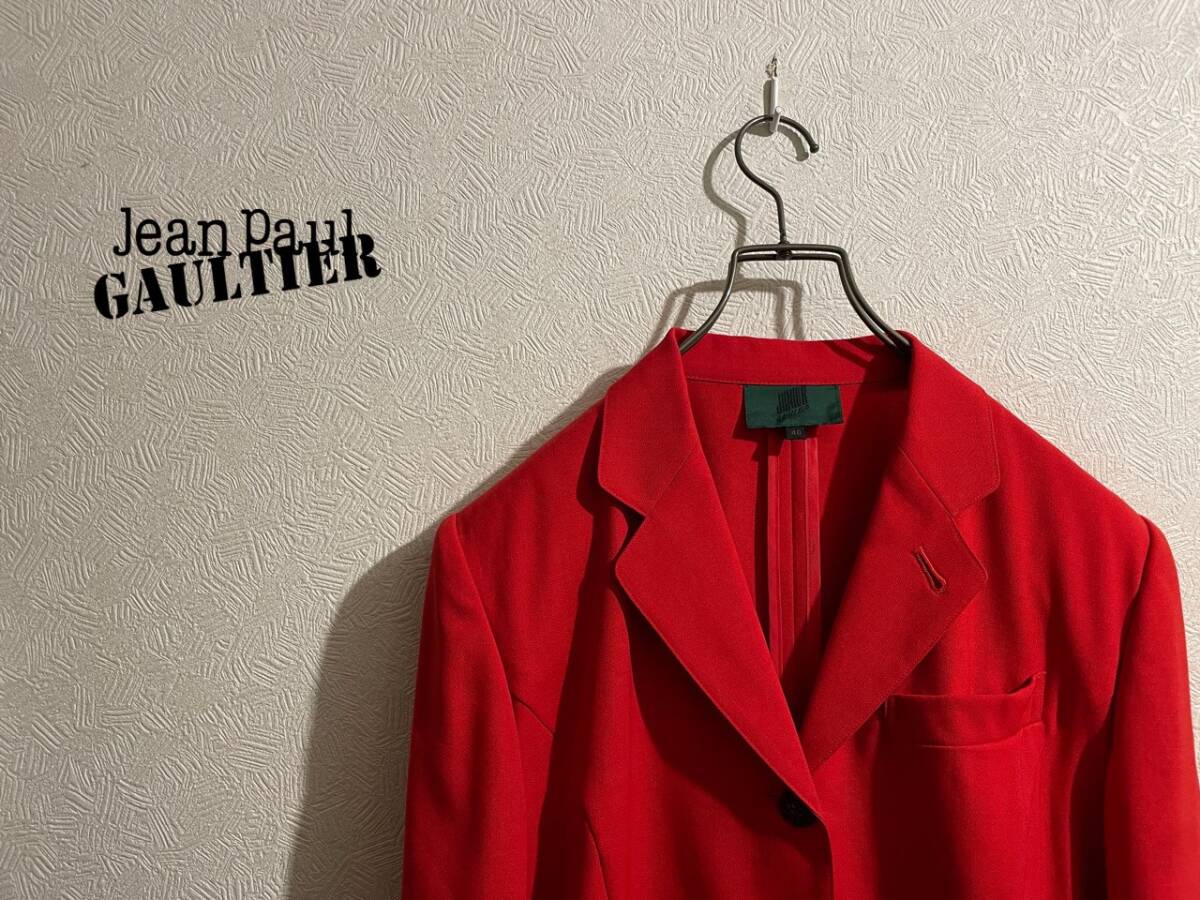 ◯ Jean Paul GAULTIER サイドスリット テーラード ジャケット ◯ Jean Paul GAULTIER サイドスリット テーラード ジャケット