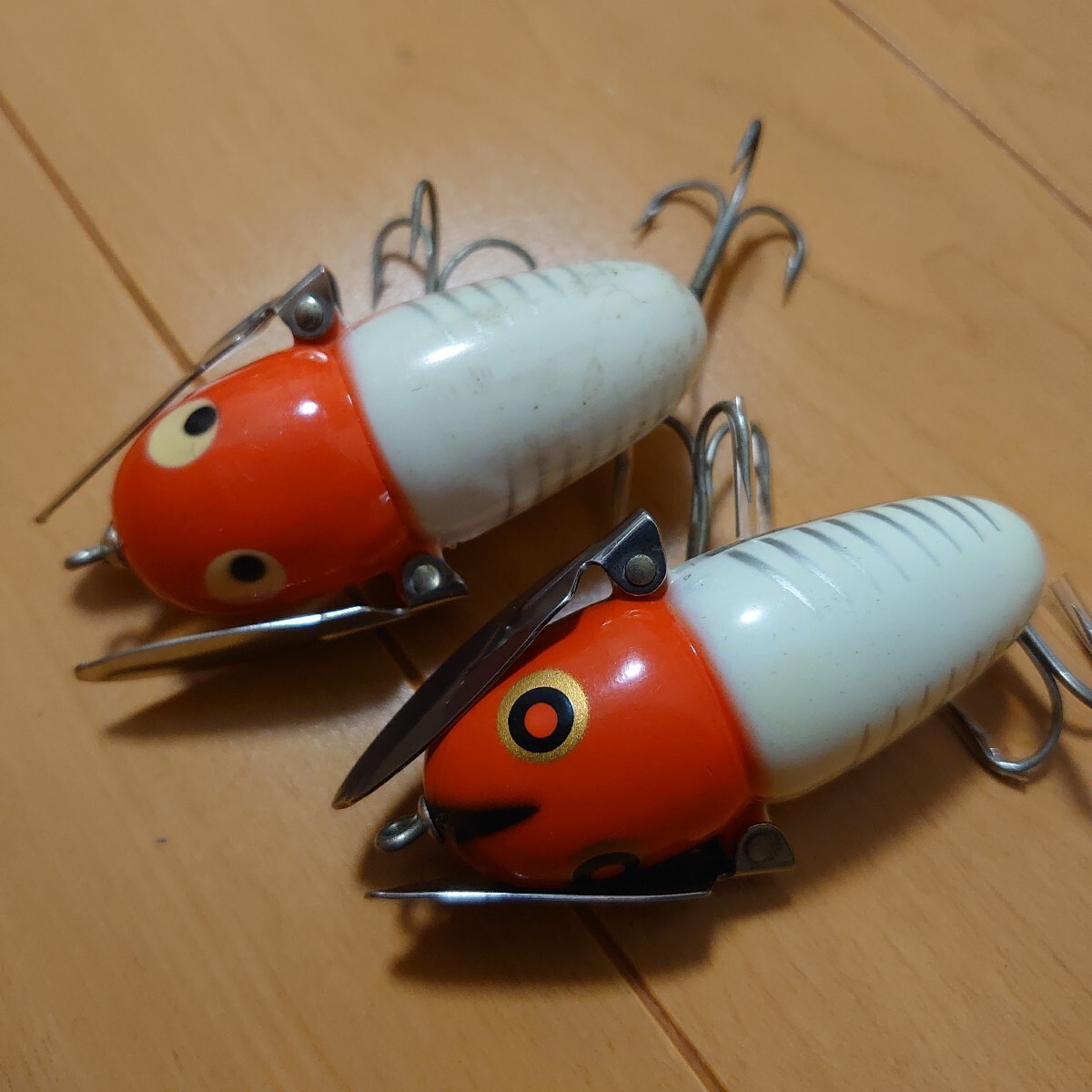 XRW 吹き目的目セット 目が可愛い OLD HEDDON オールドヘドン クレイジークローラー CRAZY CRAWLER