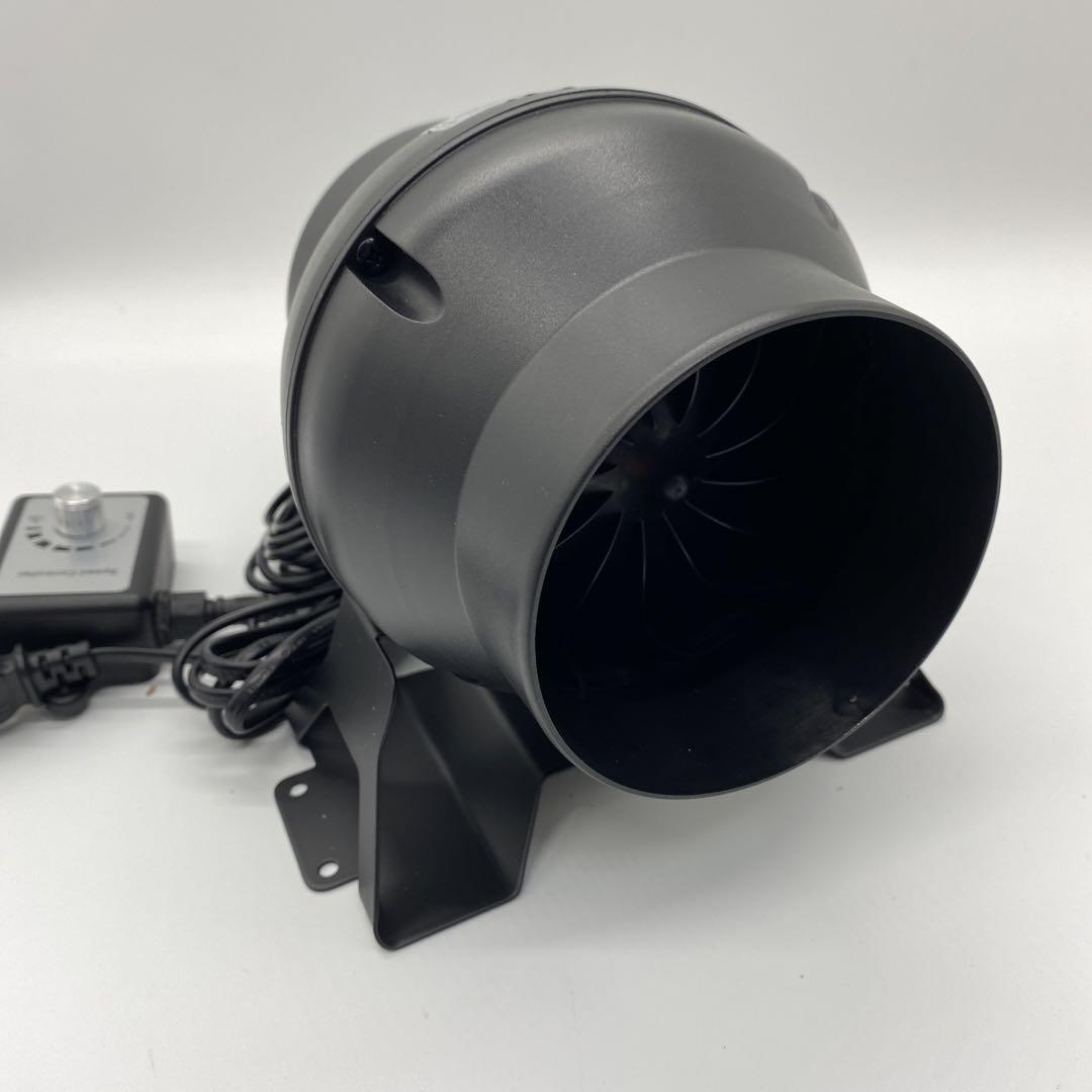Hon&Guan ダクトファン 100mm 高静圧 大風量 強力 無段階調速 Hon&Guan ダクトファン 100mm 高静圧 大風量 強力 無段階調速