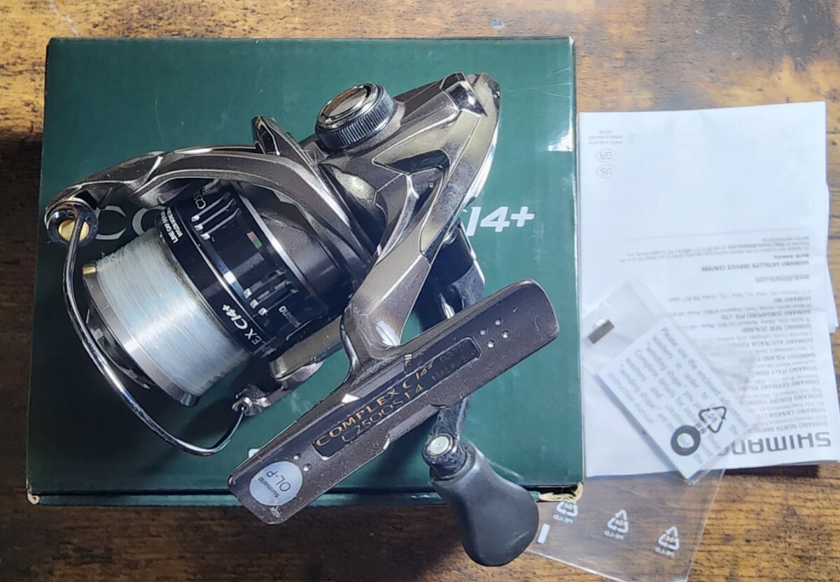 シマノ　17 コンプレックス　C2500S F4　中古美品