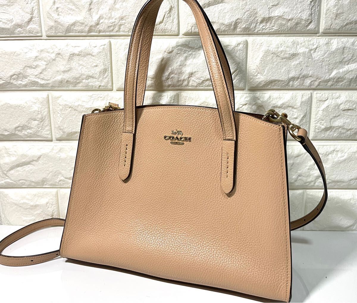 COACH コーチ ショルダーバッグ ハンドバッグ 2way ピンク COACH コーチ ショルダーバッグ ハンドバッグ 2way ピンク