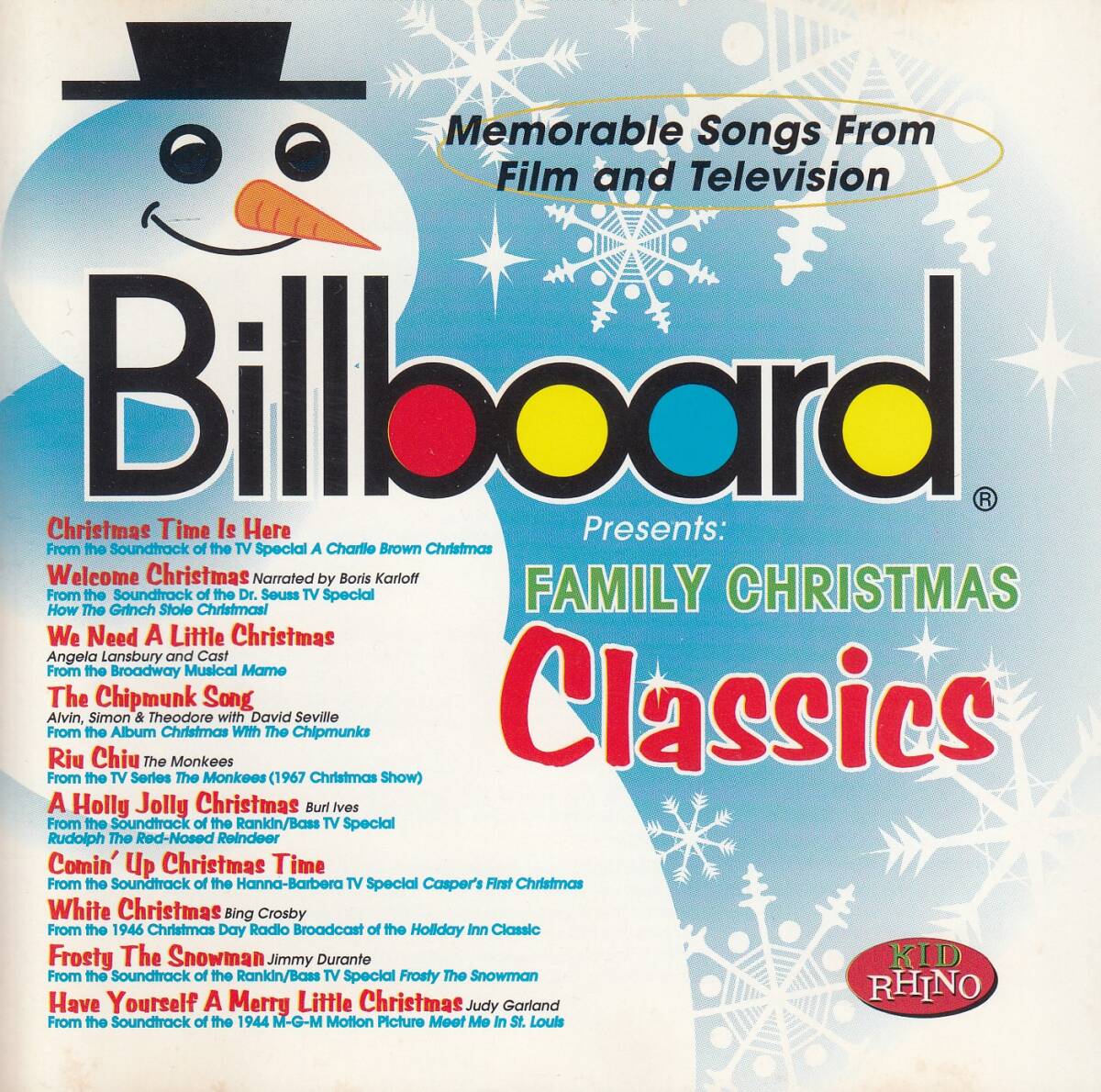 輸 VA / Billboard Presents Family Christmas Classics◆規格番号■R2-72171◆送料無料■即決●交渉有