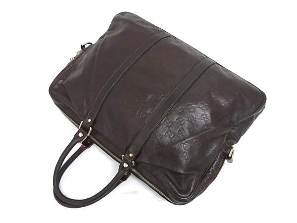 GUCCI グッチ201480 200047 GG柄 ビジネスバッグ 1円 GUCCI グッチ 201480 200047 グッチシマ GG柄 レザー