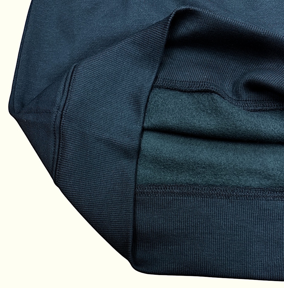 即決★Mサイズ★新品タグ付 FILA フィラ★メンズ 紳士用★ロゴ刺繍 UVカット あったか 裏起毛トレーナー/bk★￥3278_画像4