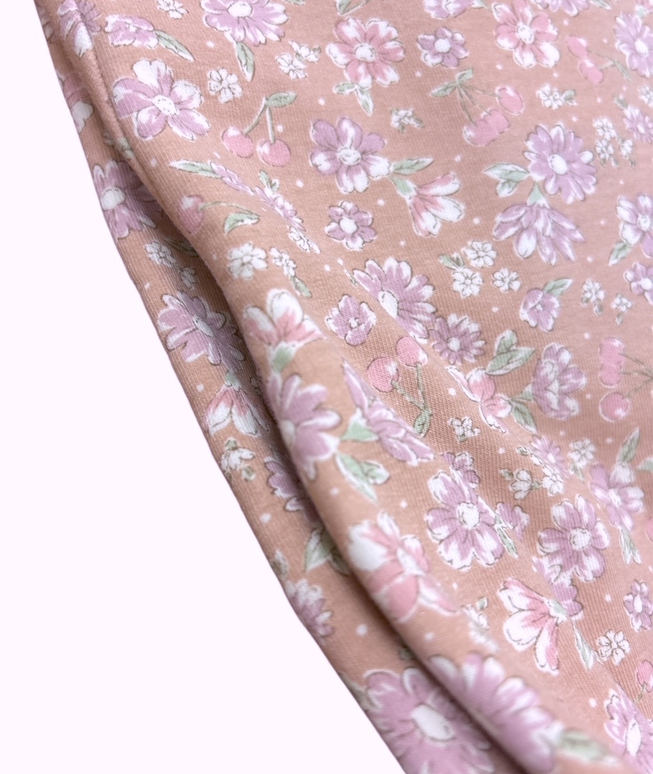 即決 新品タグ付 Crescent クレセント★花柄 裏毛 ワンピース/pk★ベビー 100cm 3-4才目安 ¥2200_画像5