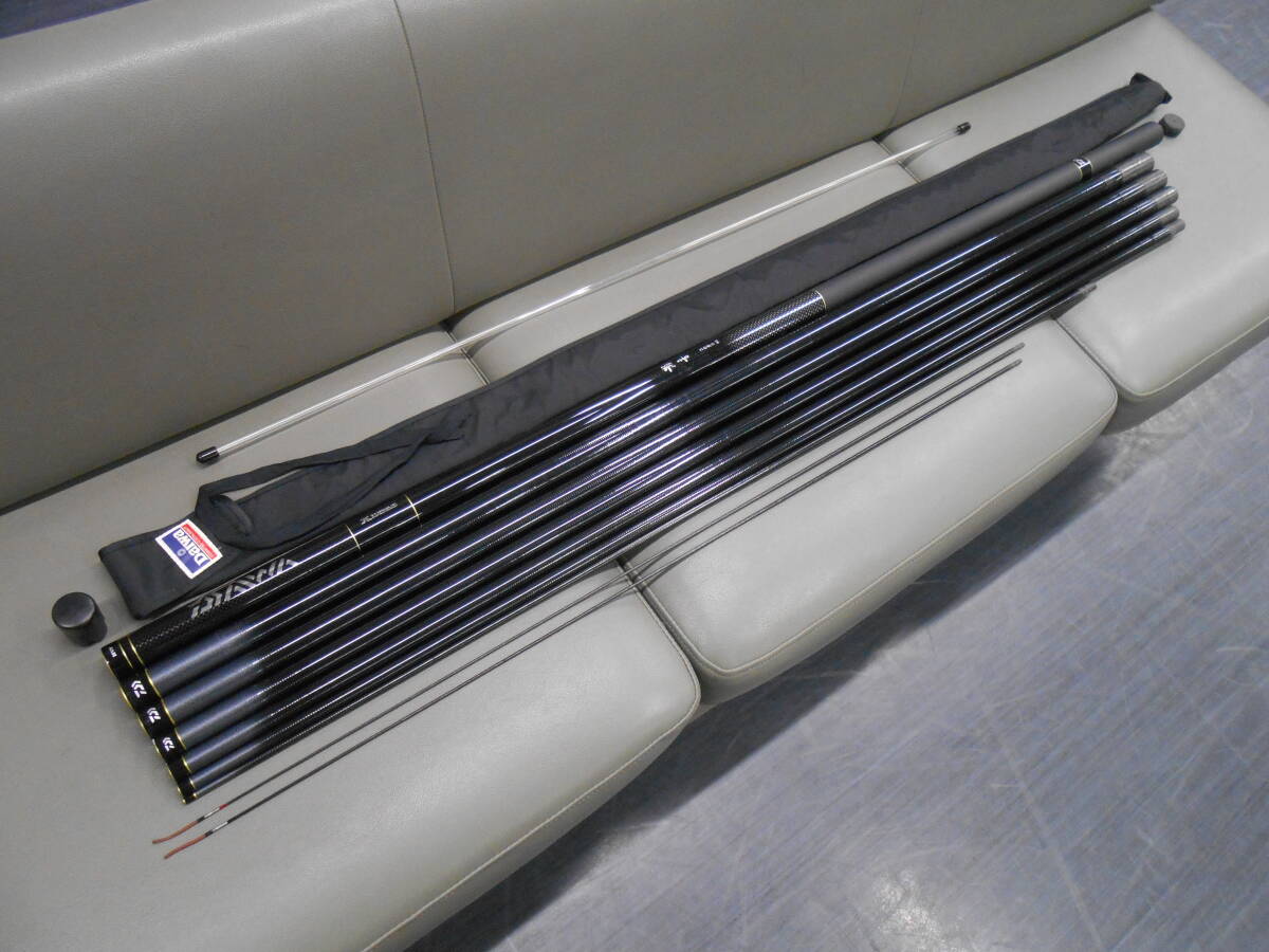 ダイワ精工名竿 鮎コロガシ竿 瀬音コロガシ90 中古のお品です ダイワ精工名竿 鮎コロガシ竿 瀬音コロガシ90 中古のお品です