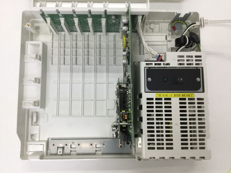 saxa(サクサ) PLATIA PT1000IIStd ユニット付き リユース中古ビジネスフォン主装置★保証付き・本州送料無料★(管理番号1790)_画像4