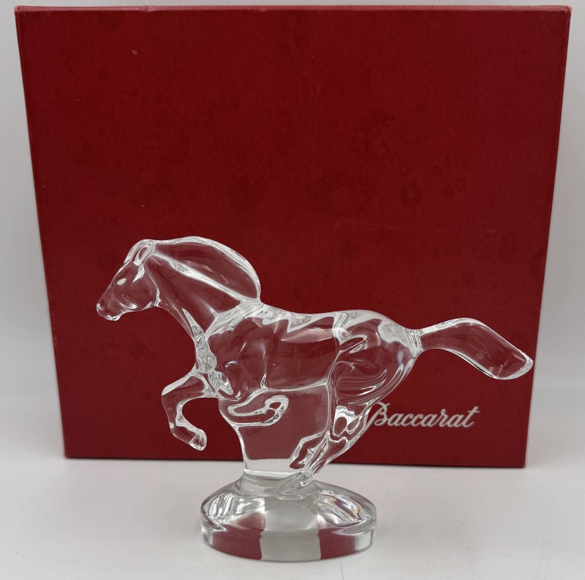 Yahoo!オークション - N1474 Baccarat バカラ 干支 馬 置物 Yahoo!オークション - N1474 Baccarat バカラ 干支 馬 置物