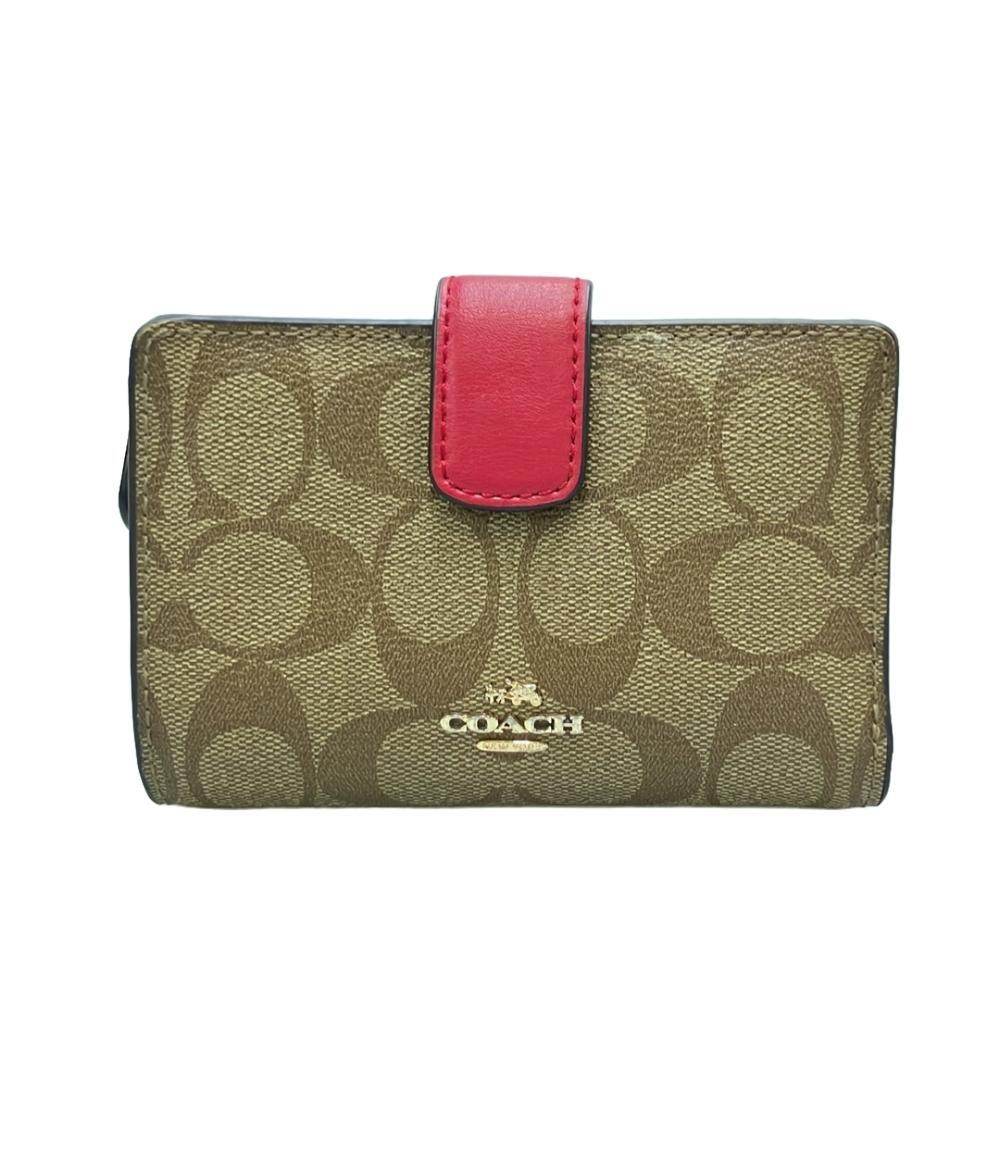 コーチ 二つ折り財布 F54023 シグネチャー レディース COACH