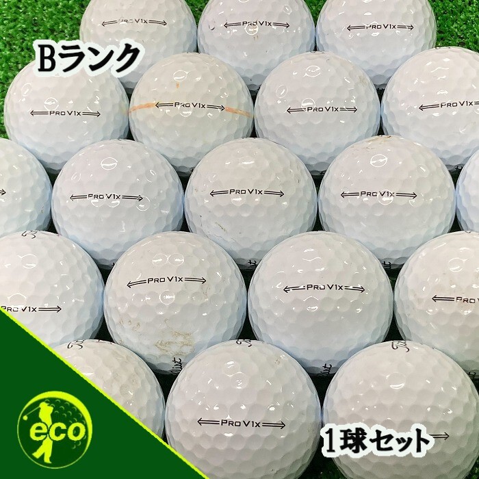  Lost Ball Titleist PRO V1x 2021 year white 1 lamp B rank used golf ball Lost Titleist eko ball 