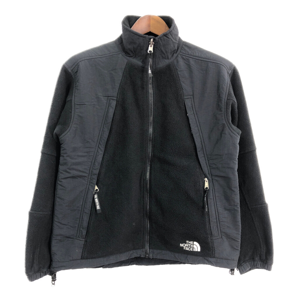 00年代 THE NORTH FACE ノースフェイス フリースジャケット アウトドア ブラック (レディース) 中古 古着 S6729