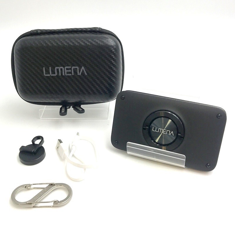 ルーメナー N9-LUMENA2 LIGHT LUMENA LEDランタン ライト 小型ライト 軽量 アウトドア キャンプ 防災 ブラック TA1141◇