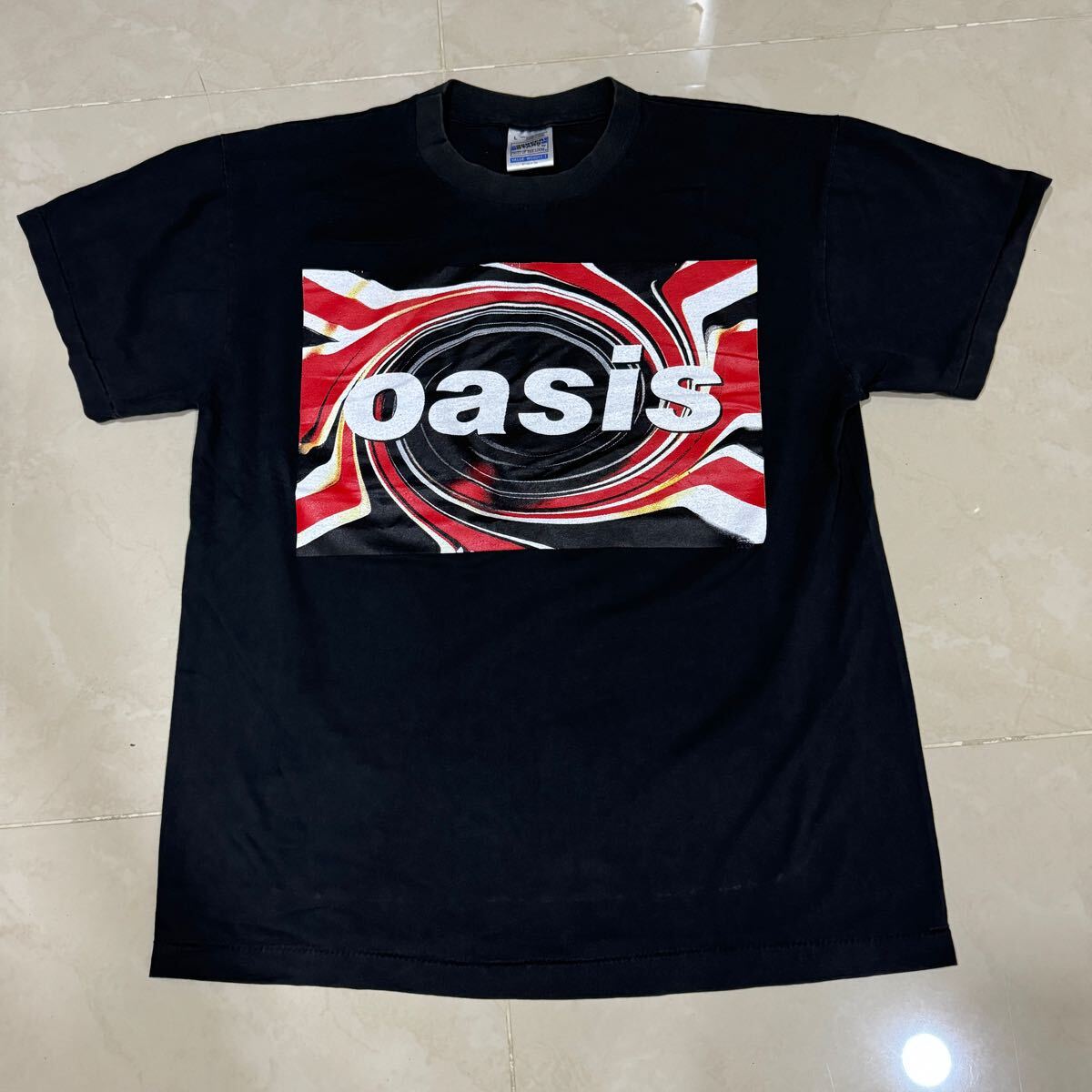 スクリーンスターズ oasis バンドTシャツ シングルステッチ Yahoo!オークション - 送料230円 美品sizeL スクリーンスターズ