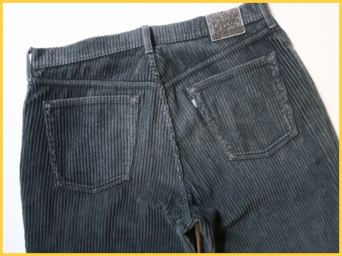 即決★Levi's Silver Tab USA製 BAGGY W38 L32 ボタン裏513 太畝 コーデュロイ パンツ バギー リーバイス シルバータブ ヴィンテージ ボロ