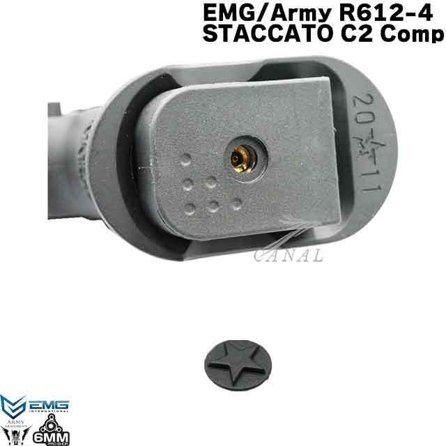 ARMY R612 Staccato C2 Style Hi-Capa GBB Pistol Airsoft ( Black )