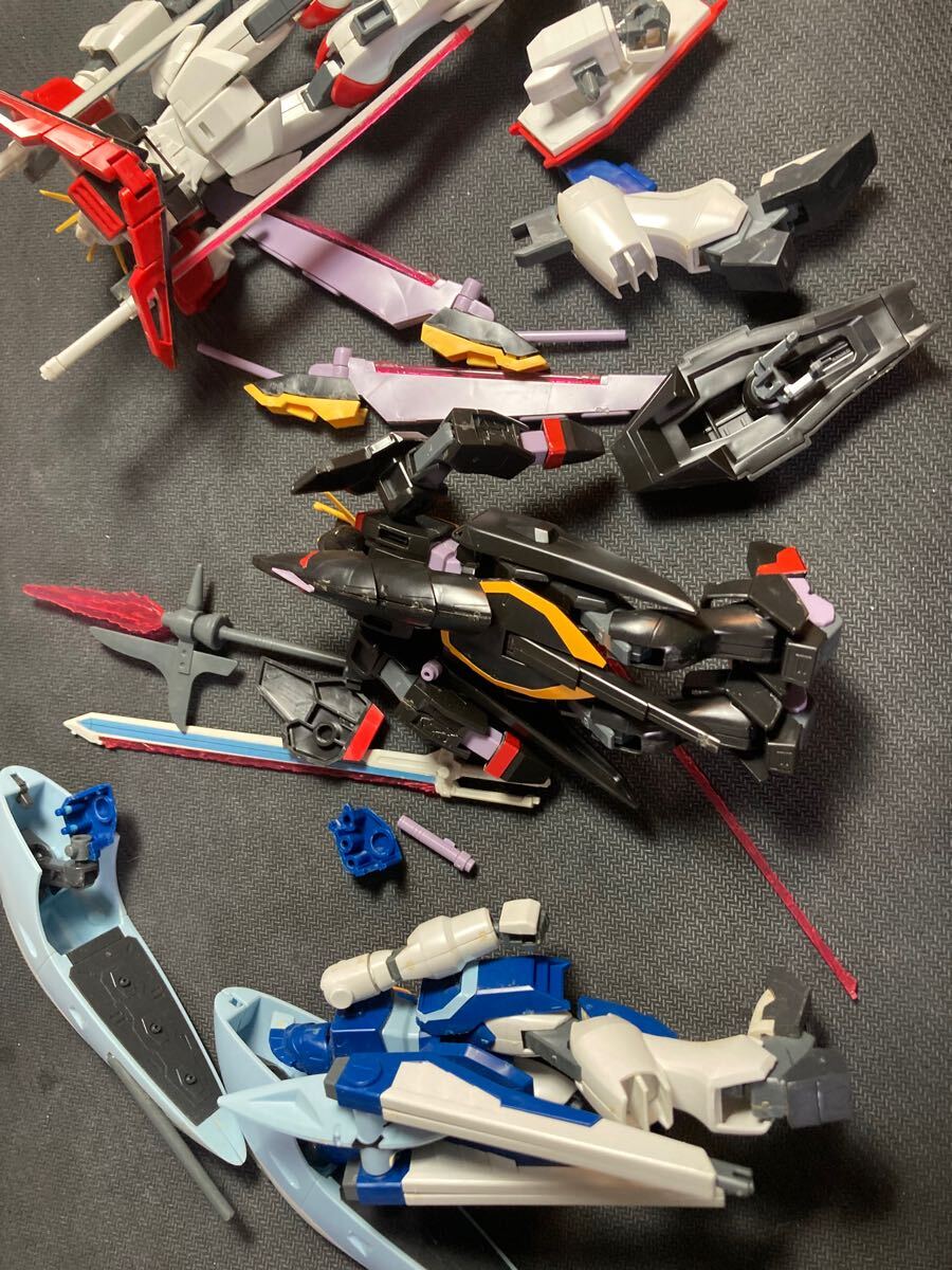 hg アビスガンダム　ソードインパルスガンダム　ガイアガンダム
