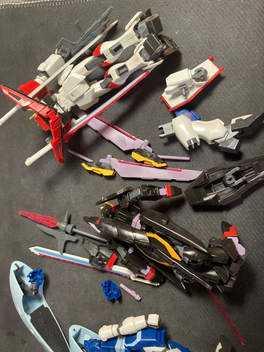 hg アビスガンダム　ソードインパルスガンダム　ガイアガンダム