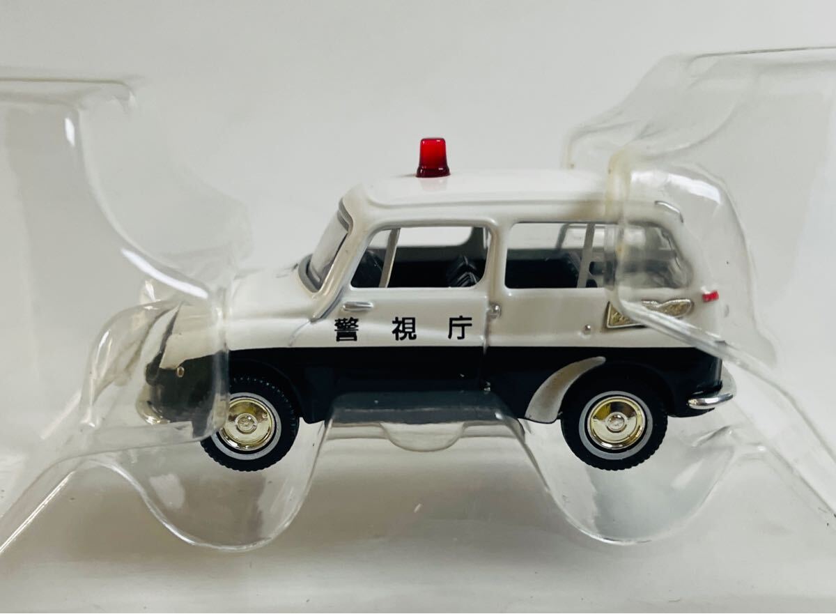 トミカ　リミテッド　ビィンテージ　スバル360 カスタム　パトカー　トミーテック　2007年　中国製