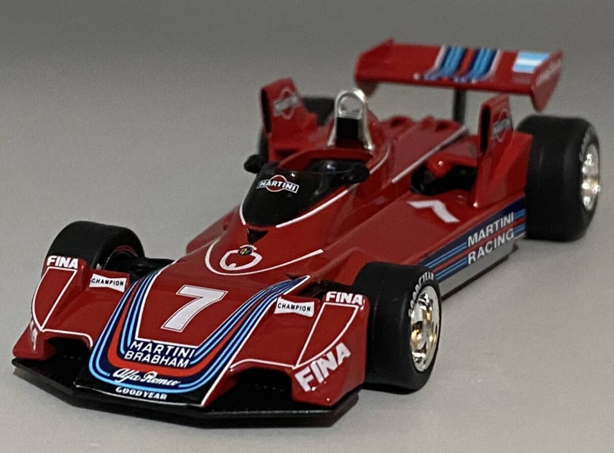 1/43 F1 Martini Racing Brabham Alfa Romeo BT45 Carlos Reutemann #7 * 1976 Monaco Grand Prix *ma чай ni рейсинг Brabham 