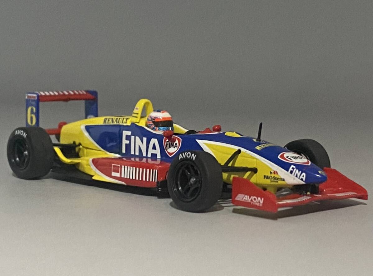 1/43 Dallara F399 Renault Sodemo Jensen Button #6 ◆2位 British F3 Championship 1999 ◆ ジェンソン バトン [2009年F1チャンピオン]