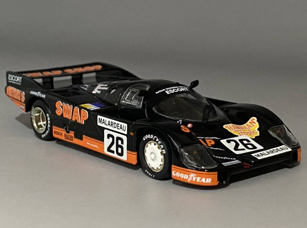 1/43 Porsche 956 Long Tail Swap Shop #26 ◆ 2位 1984 24h Le Mans Group C1 ◆ ポルシェ マラルドー ルマン