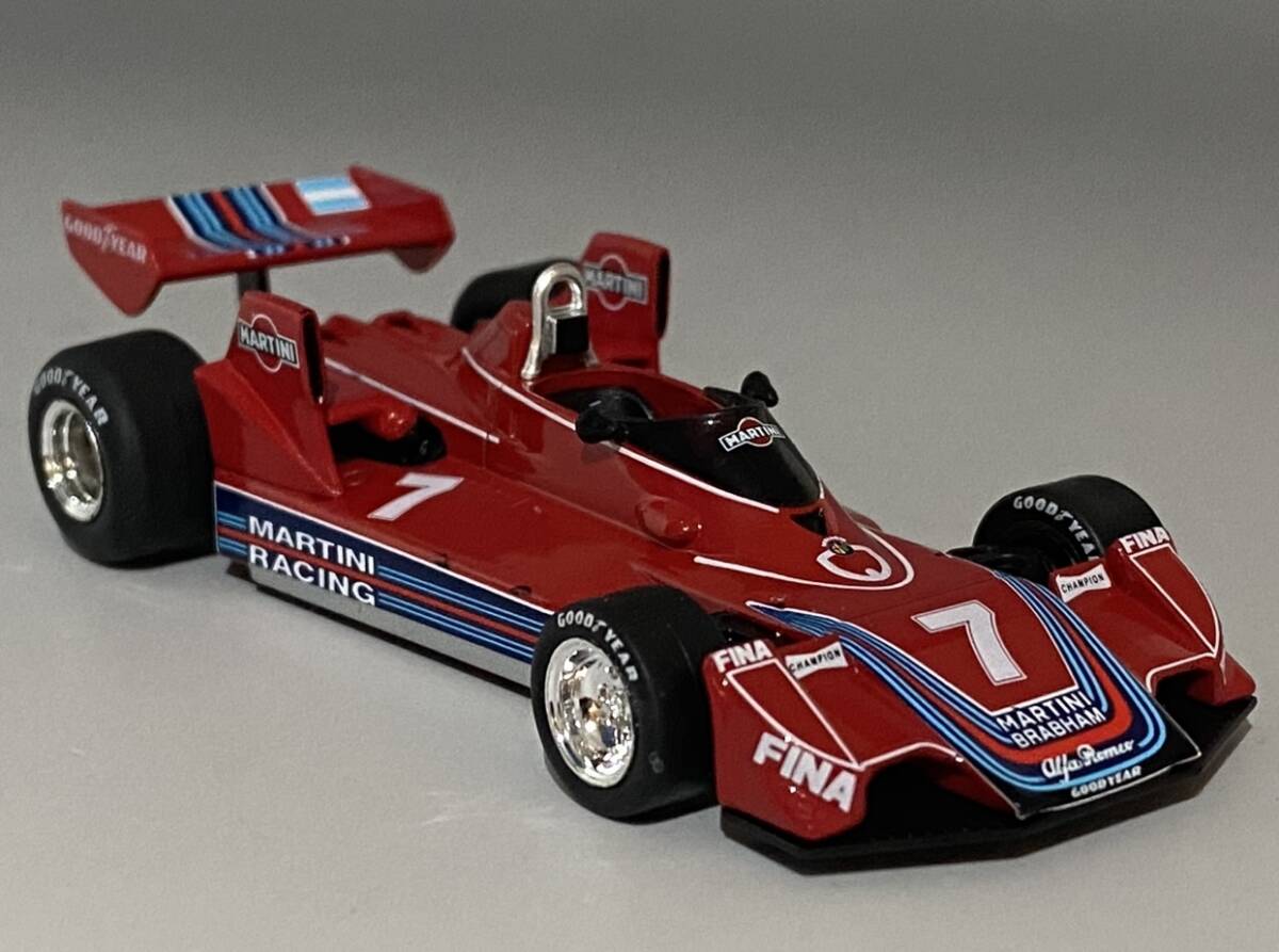 1/43 F1 Martini Racing Brabham Alfa Romeo BT45 Carlos Reutemann #7 * 1976 Monaco Grand Prix *ma чай ni рейсинг Brabham 