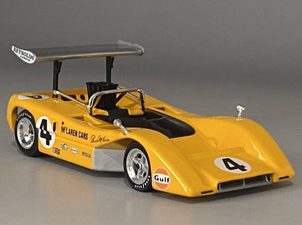 Minichamps 1/43 McLaren M8B Bruce McLaren #4 ◆ Champion 1969 Can-Am Challenge Cup Series ◆ マクラーレン F1 & Can-Am
