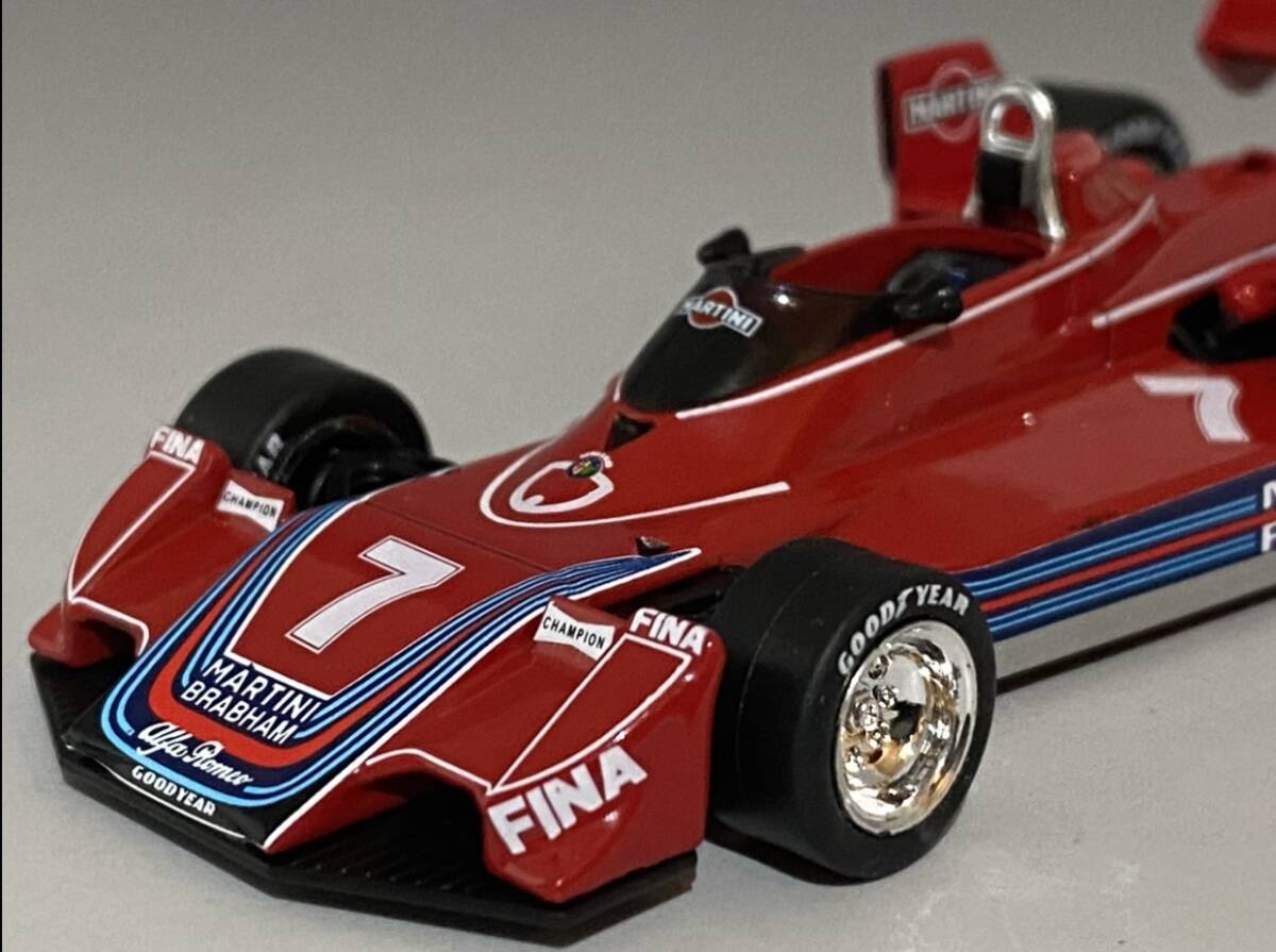 1/43 F1 Martini Racing Brabham Alfa Romeo BT45 Carlos Reutemann #7 * 1976 Monaco Grand Prix *ma чай ni рейсинг Brabham 