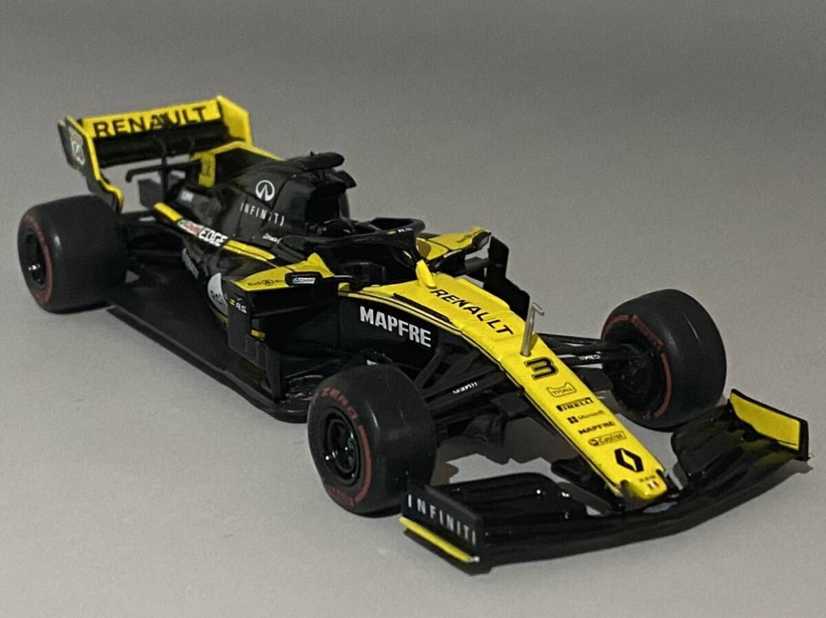 1/43 Renault R.S. 19 2019 Daniel Ricciardo #3 ◆ 9位 2019 FIA F1 World Championship ◆ ルノー ダニエル リカルド