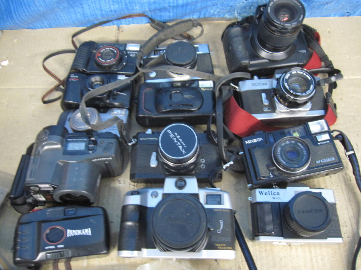 ●まとめ　フィルムカメラ　１２台セット※ジャンク■８０