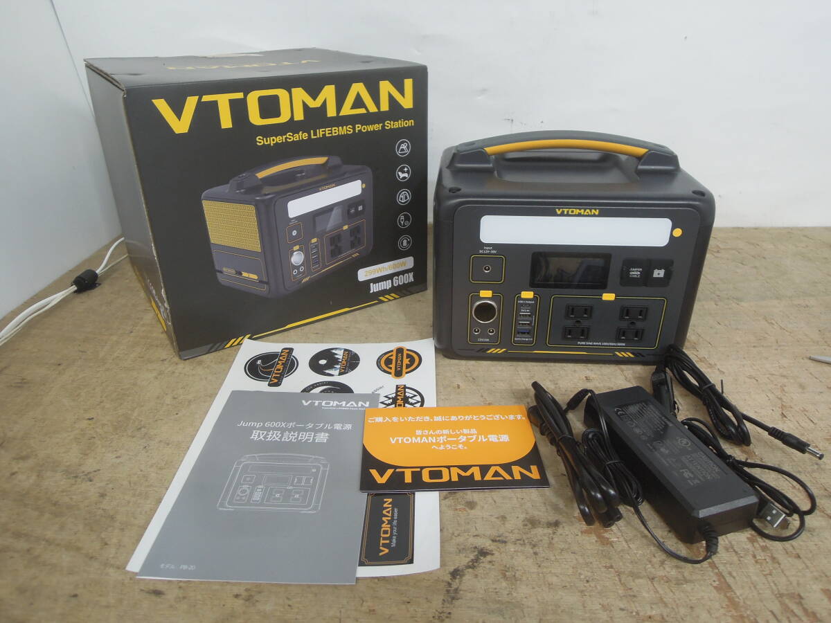 Yahoo!オークション - VTOMAN JUMP 600X ポータブル電源 PB-20