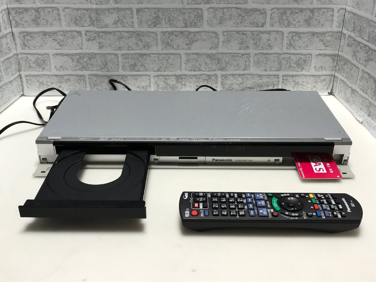 パナソニック　BDレコーダー　DMR-BWT550　中古品1-969