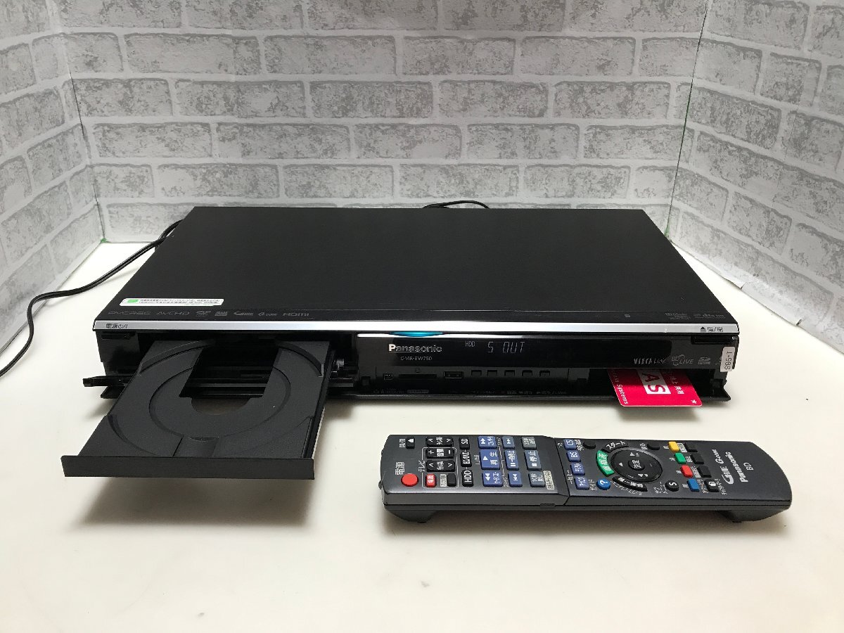 パナソニック　BDレコーダー　DMR-BW750　中古品1-988